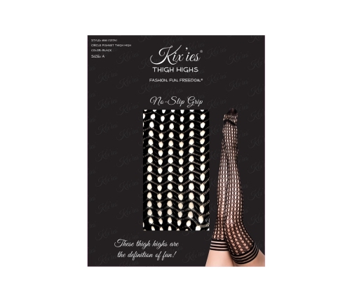 Mimi - Thigh High - D - Black