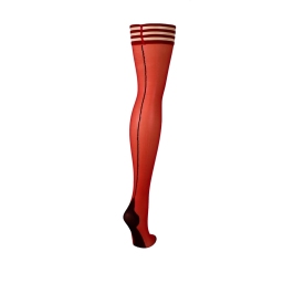 Monica - Thigh High - C - Red