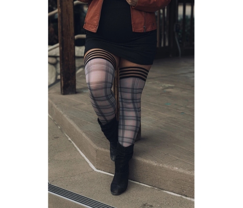Lori - Thigh High - C - Grey