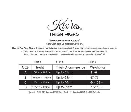 Lori - Thigh High - D - Grey
