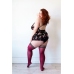Heather - Thigh High - C - Red