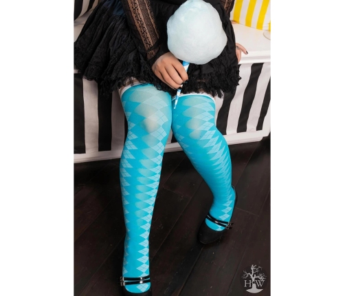 Par 4 - Thigh High - A - Blue