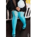 Par 4 - Thigh High - A - Blue