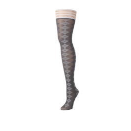 Par 4 - Thigh High - C - Grey