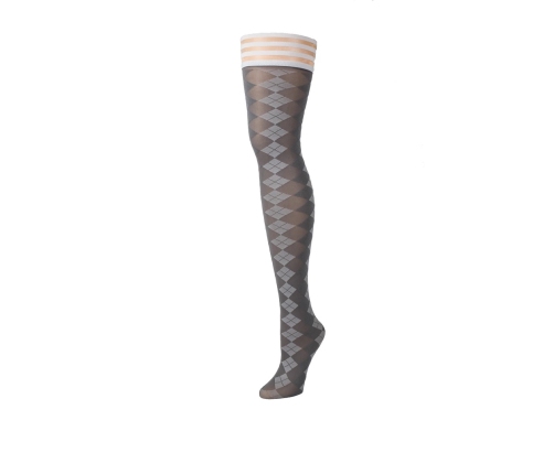 Par 4 - Thigh High - D - Grey
