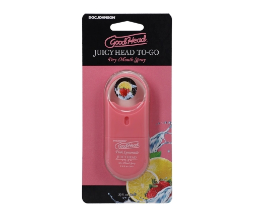 Juicy Head - Dry Mouth Spray To-Go - Lemonade - 0.3 fl oz / 9 ml