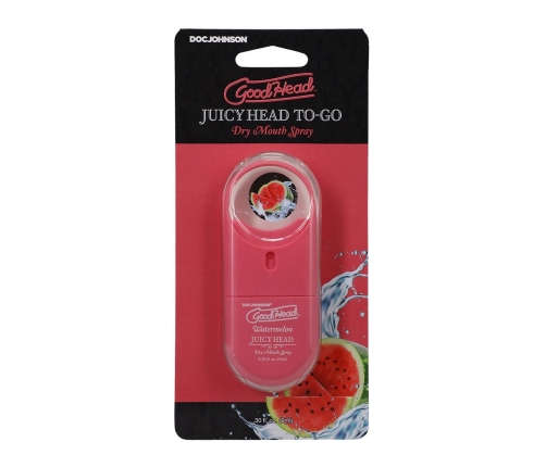 Juicy Head - Dry Mouth Spray To-Go - Watermelon - 0.3 fl oz / 9 ml
