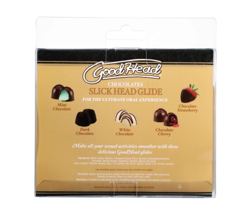 Slick Head Glide - Chocolates - 5 Pack - 1 fl oz / 29 ml