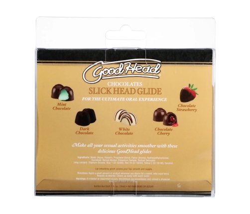 Slick Head Glide - Chocolates - 5 Pack - 1 fl oz / 29 ml