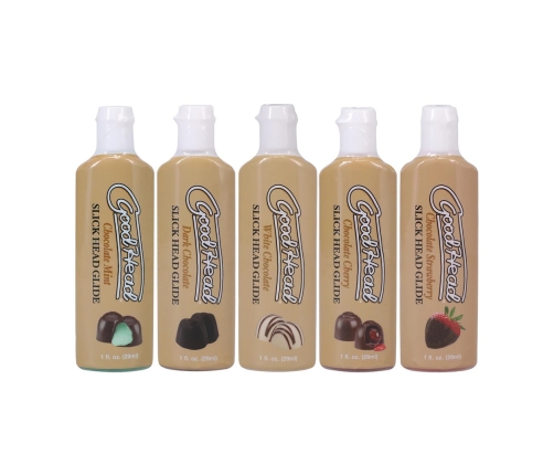 Slick Head Glide - Chocolates - 5 Pack - 1 fl oz / 29 ml