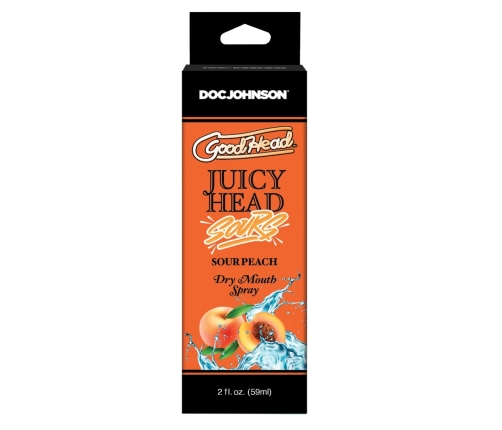 Juicy Head - Dry Mouth Spray - Sour Peach - 2 fl oz / 60 ml