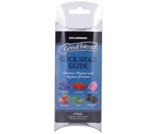 Slick Head Glide - 6 Pack - 0.24 oz / 7 gr