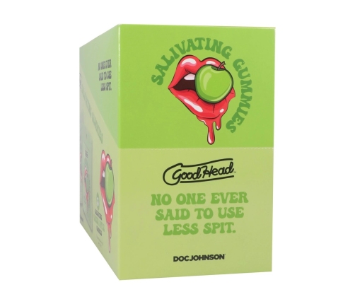 Goodhead Green Apple Flavor Edible Gummies 24-Pack 12g Display Box