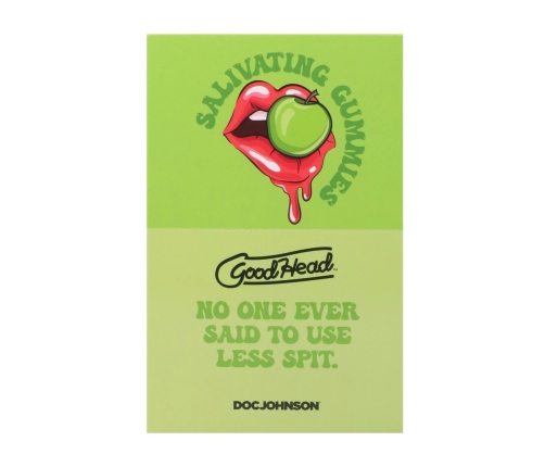 Goodhead Green Apple Flavor Edible Gummies 24-Pack 12g Display Box