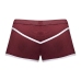 Mini Short - L - Burgundy