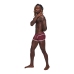 Mini Short - S - Burgundy