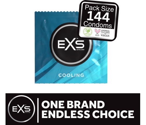 EXS Cooling - Condoms - 144 Pieces