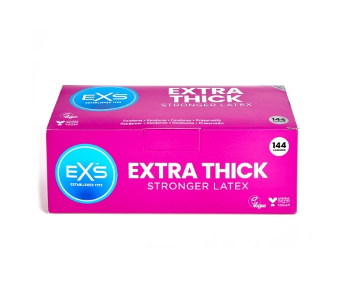EXS Extra Thick 144 pcs - Durable Premium Latex Barrier System