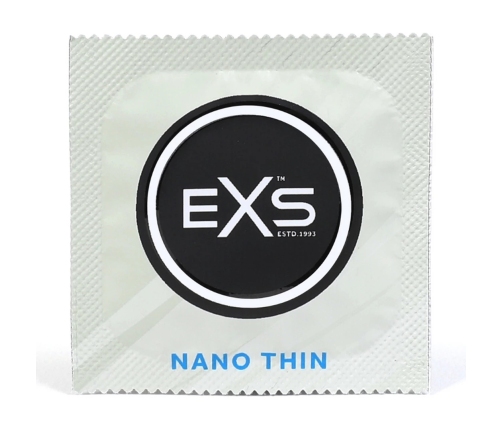 EXS Nano Thin Condoms 144-Pack Ultra-Thin Latex Protection