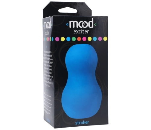 Doc Johnson Mood Exciter ULTRASKYN Dual-Textured Blue Model