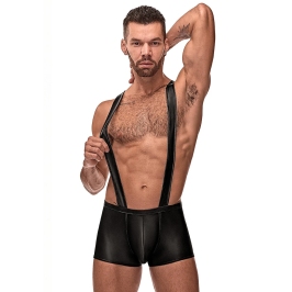 Back Singlet - L/XL - Black