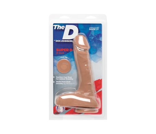 Super D - Realistic ULTRASKYN Dildo - 9 / 22 cm
