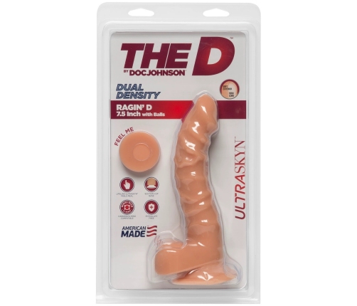 Ragin' D - Realistic ULTRASKYN Dildo - 7 / 19 cm