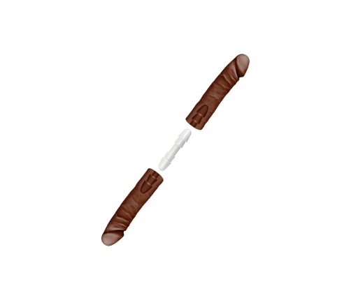 Double D - Realistic Double ULTRASKYN Dildo - 16 / 40 cm