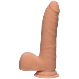 D Slim - Realistic ULTRASKYN Dildo with Balls - 7 / 18 cm