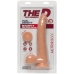 D Slim - Realistic ULTRASKYN Dildo with Balls - 2 Pieces