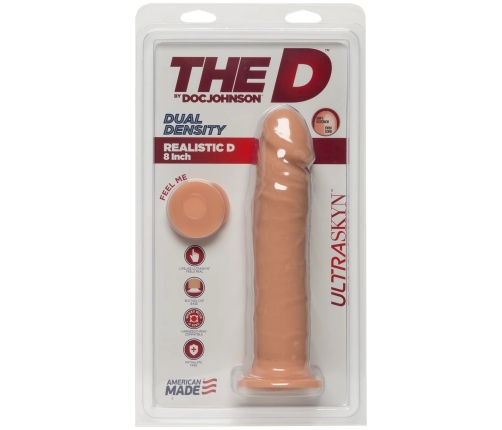 Realistic D - Realistic ULTRASKYN Dildo - 8 / 20 cm
