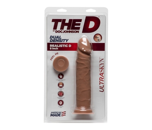 Realistic D - Realistic ULTRASKYN Dildo - 8 / 20 cm
