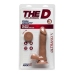 Slim D - Realistic ULTRASKYN Dildo with Balls - 6 / 15 cm
