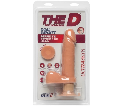 Perfect D - Realistic ULTRASKYN Dildo with Balls - 7 / 18 cm