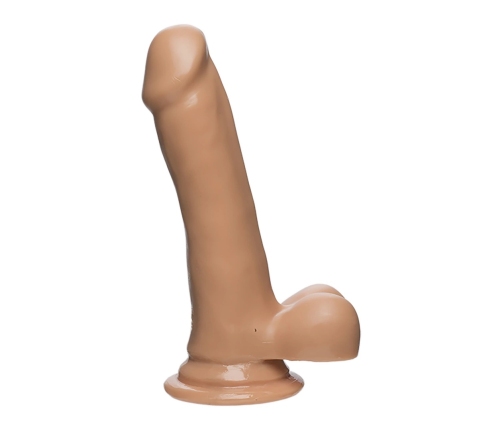 Slim D - Realistic FIRMSKYN Dildo with Balls - 6 / 15 cm