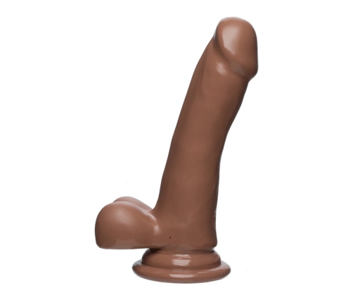 Slim D - Realistic FIRMSKYN Dildo with Balls - 6 / 15 cm