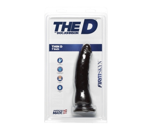 Thin D - Realistic FIRMSKYN Dildo - 7 / 18 cm