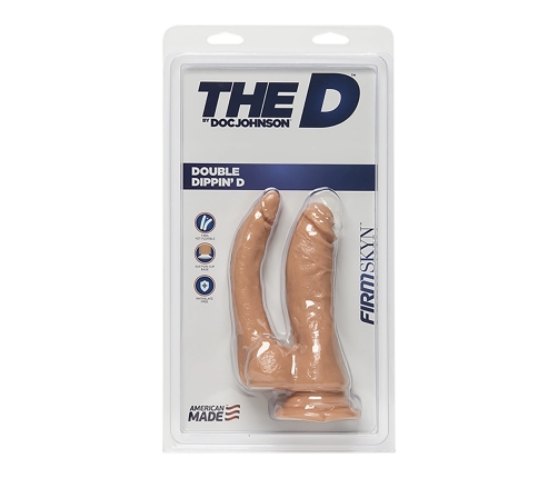 Double Dippin' D - Double Realistic FIRMSKYN Dildo