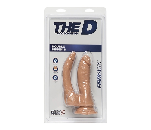 Doc Johnson Double Dippin' D FIRMSKYN Dual-Ended Intimate Model 30 cm