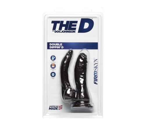 Double Dippin' D - Double Realistic FIRMSKYN Dildo