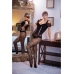 Fishnet Tights - Bats - D - Black
