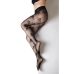 Fishnet Tights - Skulls - B - Black