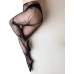 Fishnet Tights - Spiders - C - Black