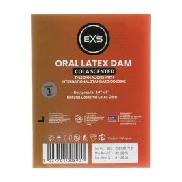EXS Oral Dam Cola Flavour 1 Piece - Ultra-Thin Protective Sheet