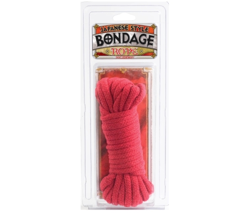 Japanese Cotton Bondage Rope - Red