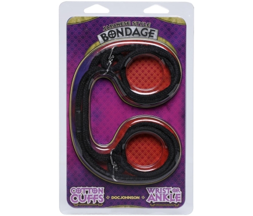 Sportsheets 100% Cotton Adjustable Wrist or Ankle Restraint Cuffs White