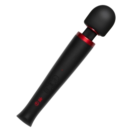 Doc Johnson Kink Rechargeable Silicone Wand Massager 8-Speed Black