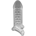 Jacked Up - Thin Extender with Ball Strap - Frost