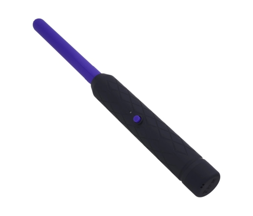 Kink by Doc Johnson The Stinger Electroplay Wand Black/Violet Grip