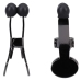 Nippers - Stainless Steel Nipple Clamps with Silicone Tip - Black